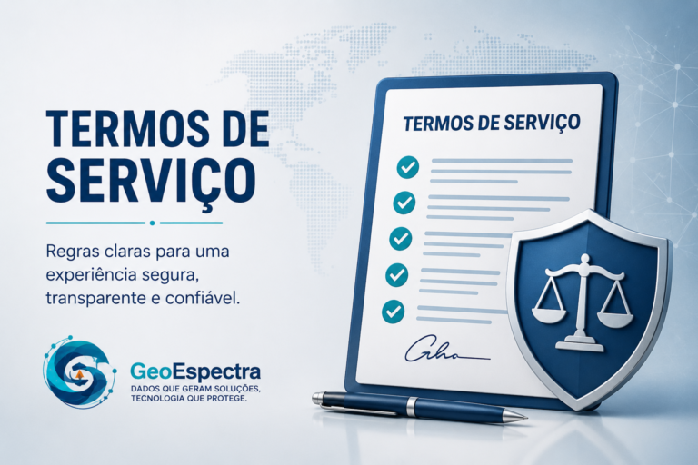 Termos de Serviço da GeoEspectra