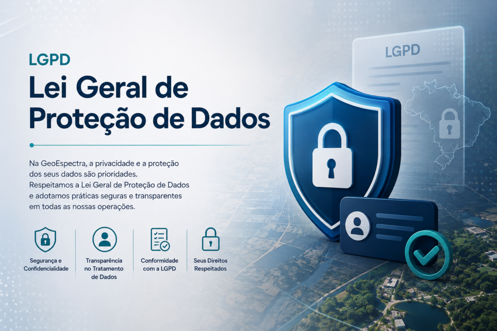 Lei Geral de Proteção de Dados LGPD da GeoEspectra